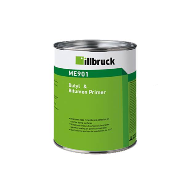 Illbruck ME 901 - Primer Pensulabil pentru Benzi Butilice și Bituminoase